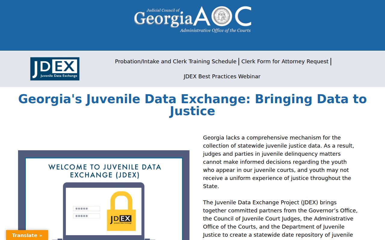 Chattooga County criminal court docket Georgia JDEX reference